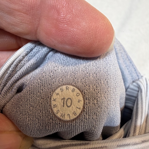 Lululemon Wunder Under HR Tight Mesh Womens Size 10 Grey High Rise Yoga Athletic - Picture 9 of 9